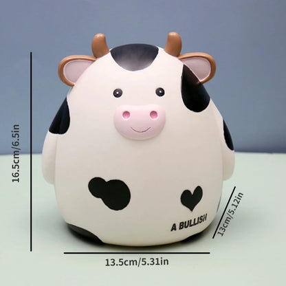 Adorable Cow Piggy Bank