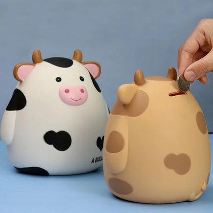 Adorable Cow Piggy Bank